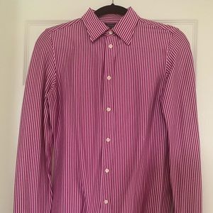 Polo Ralph Lauren Logo Cuff Unique striped Button down shirt